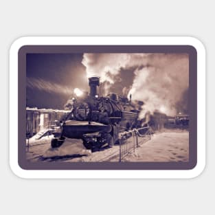 Polar Express. Durango, Colorado #2 Sticker